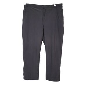 Stormpack Snowpants SZ XL HEMMED 25.5" INSEAM Gray Fleece Lined Pockets